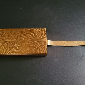 VINTAGE EVANS ( SUNBURST ) CARRYALL MAKEUP CASE